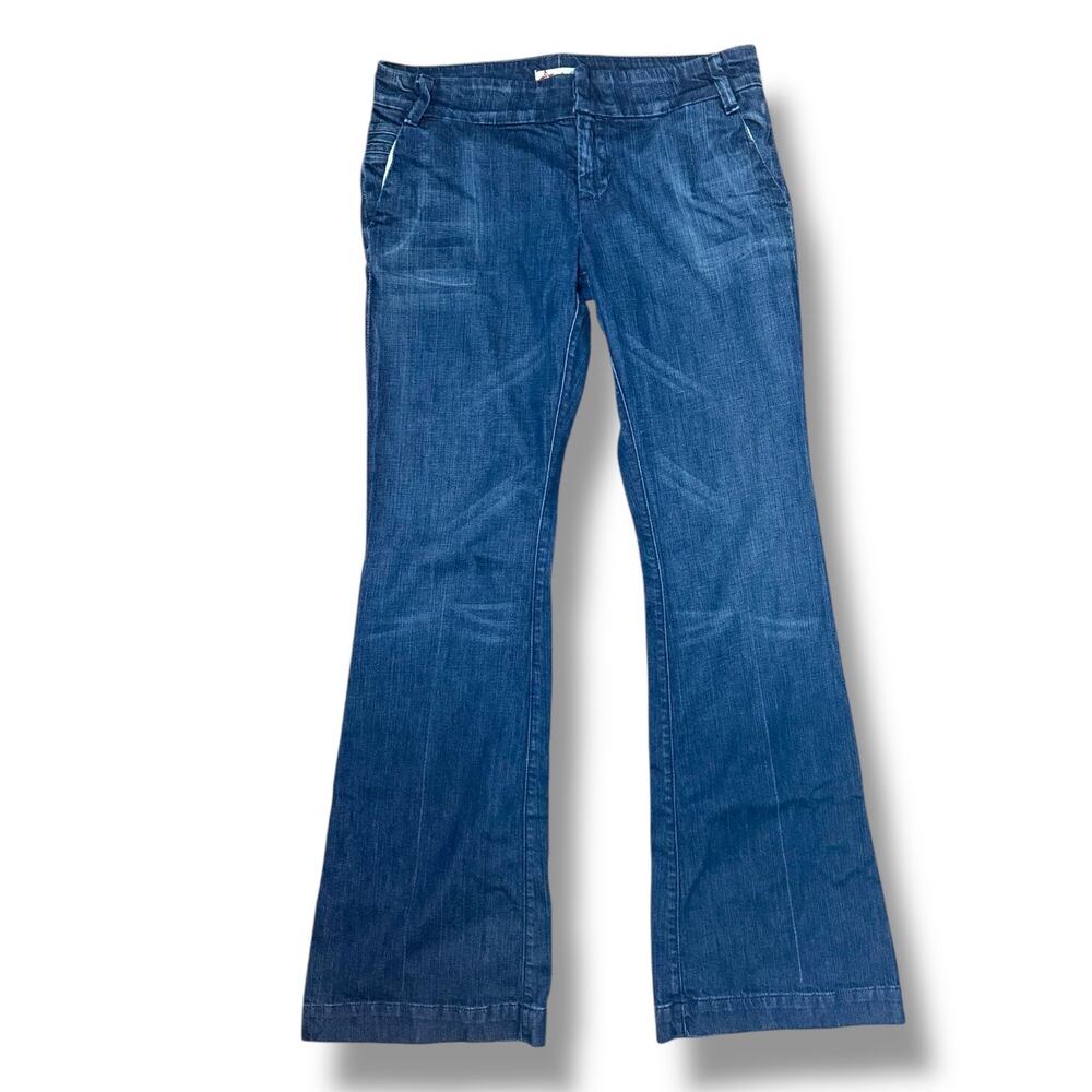 Allen Schwartz Premium Denim Trouser Jeans EUC